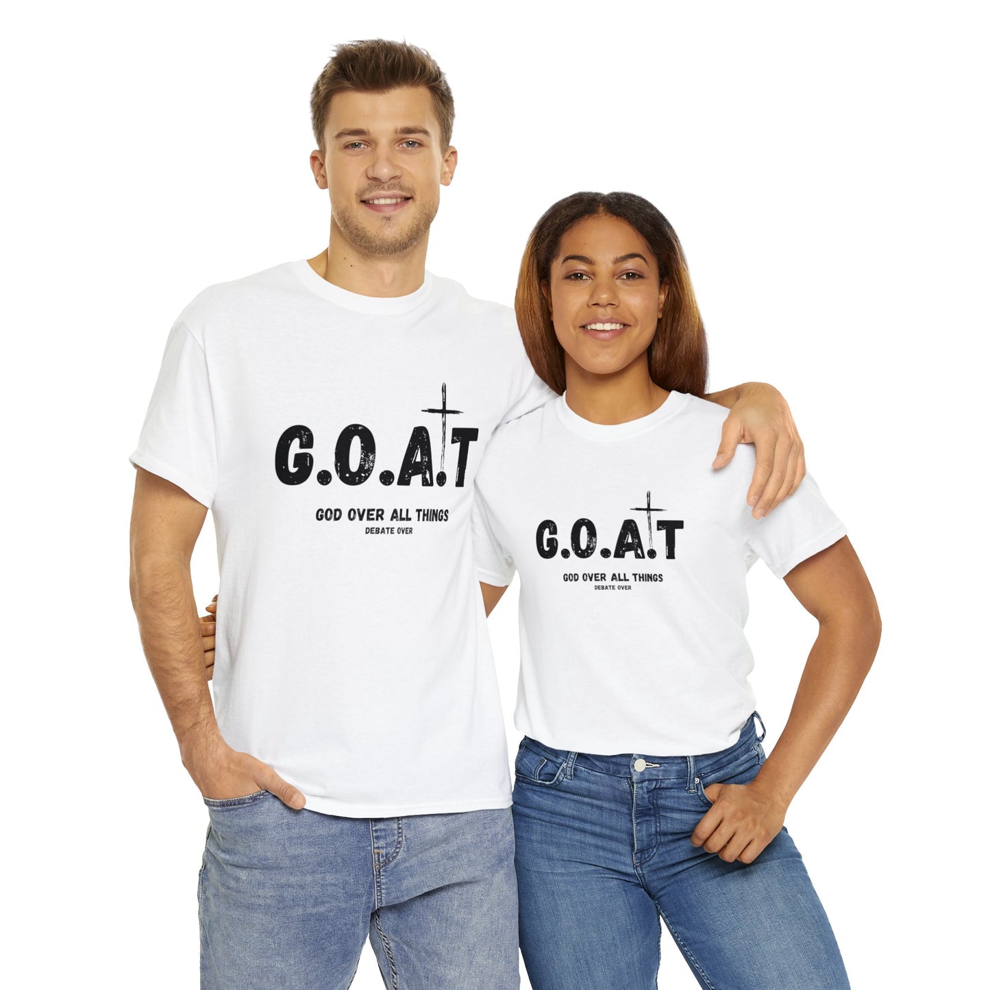 "GOAT" Unisex Heavy Cotton Tee