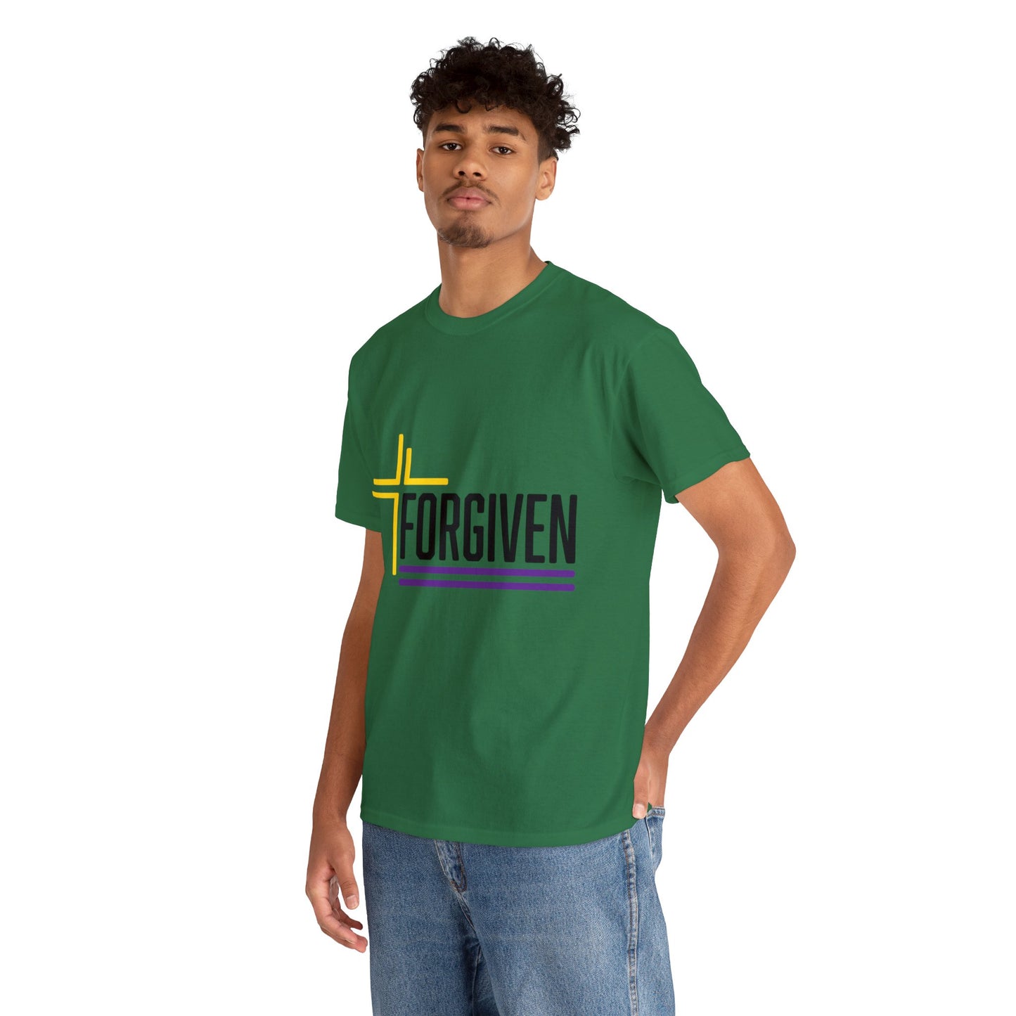 Unisex "Forgiven" Heavy Cotton Tee