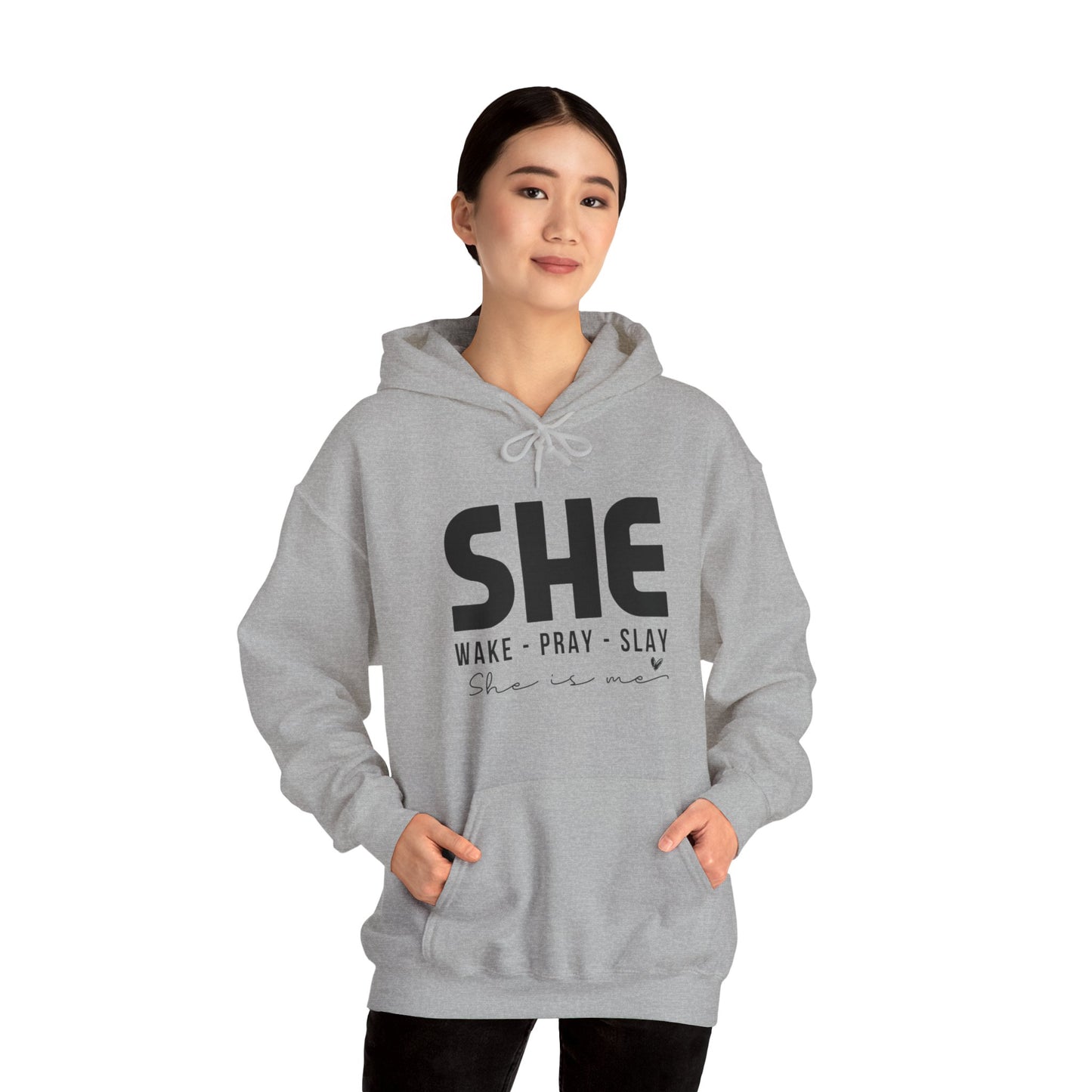 "She" Unisex Heavy Blend™ Hooded Sweatshirt