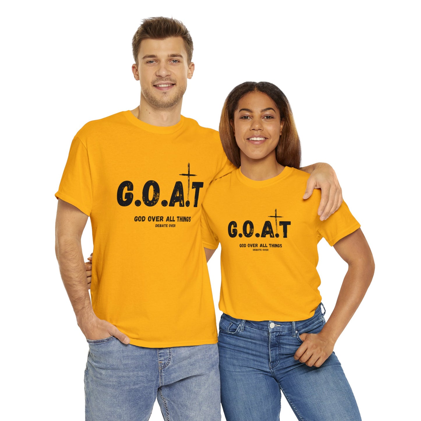 "GOAT" Unisex Heavy Cotton Tee