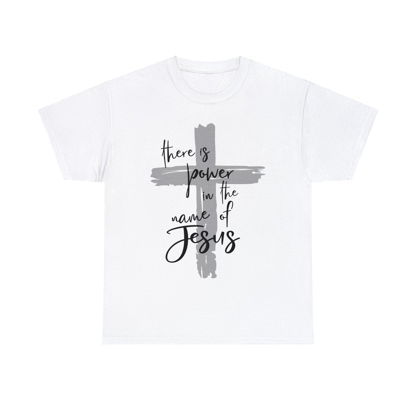 "Power in the Name of Jesus" Unisex Heavy Cotton Tee