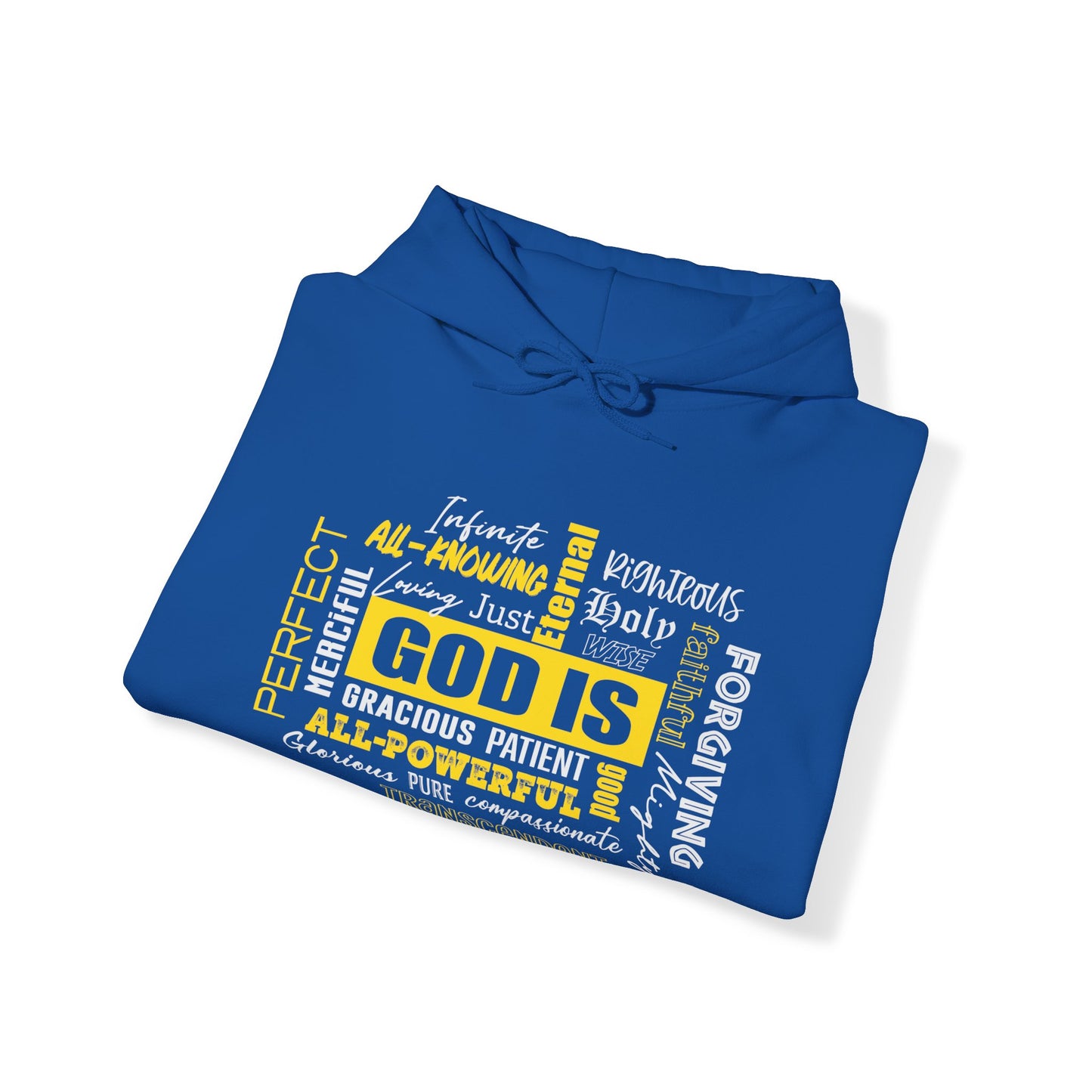 "God is" Unisex Heavy Blend™ Hooded Sweatshirt