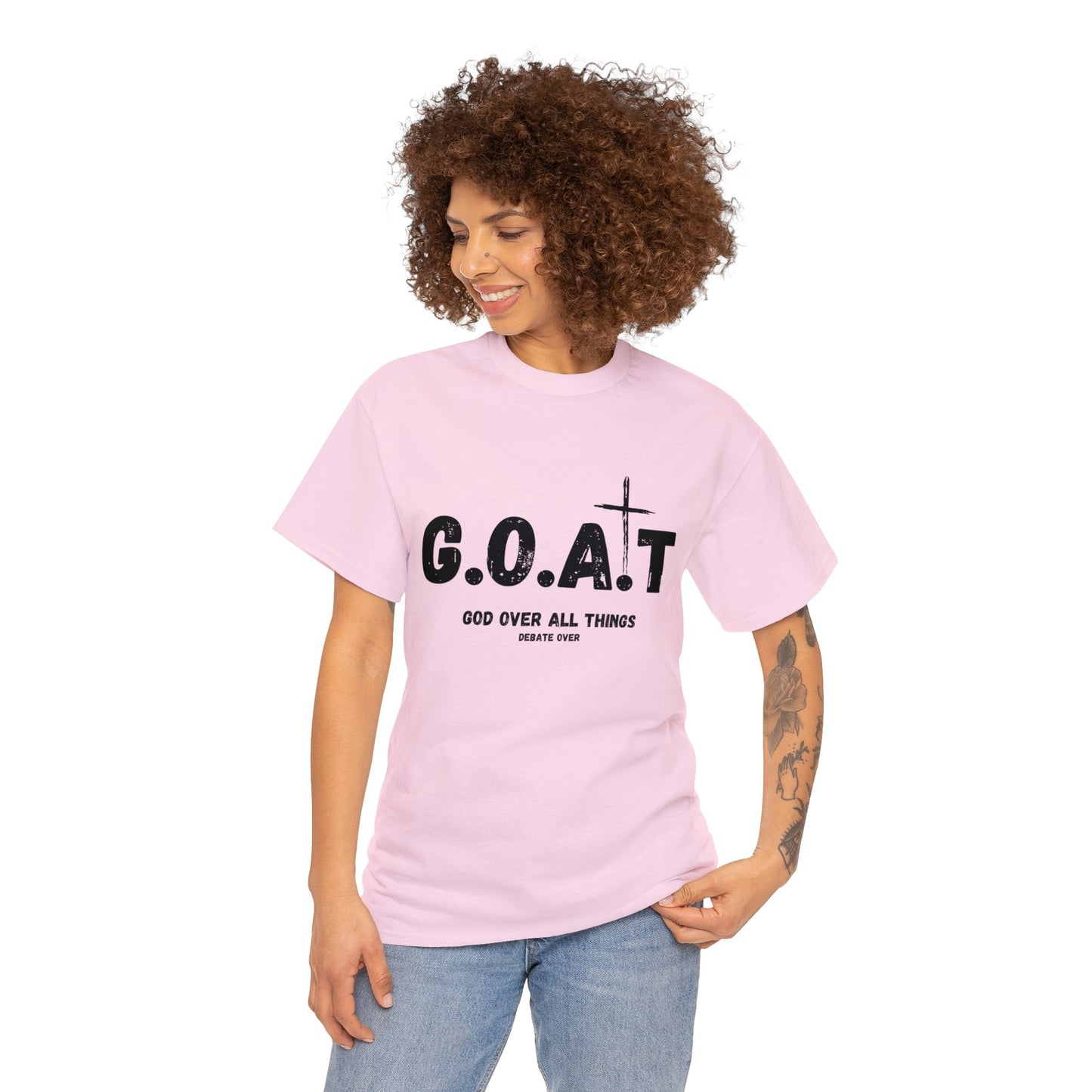 "GOAT" Unisex Heavy Cotton Tee