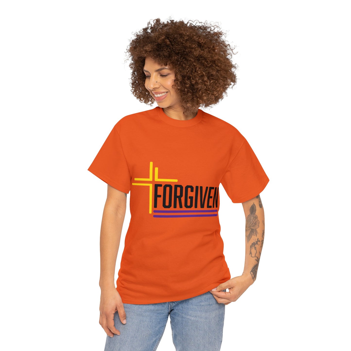 Unisex "Forgiven" Heavy Cotton Tee