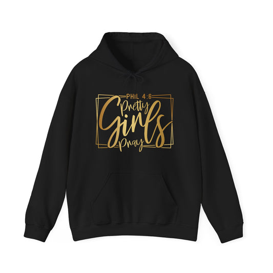 "Pretty Girls Pray" Unisex Heavy Blend™ Hooded Sweatshirt