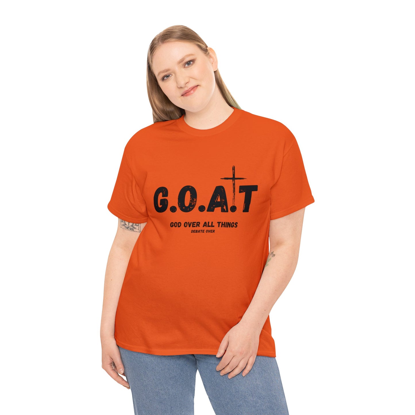 "GOAT" Unisex Heavy Cotton Tee