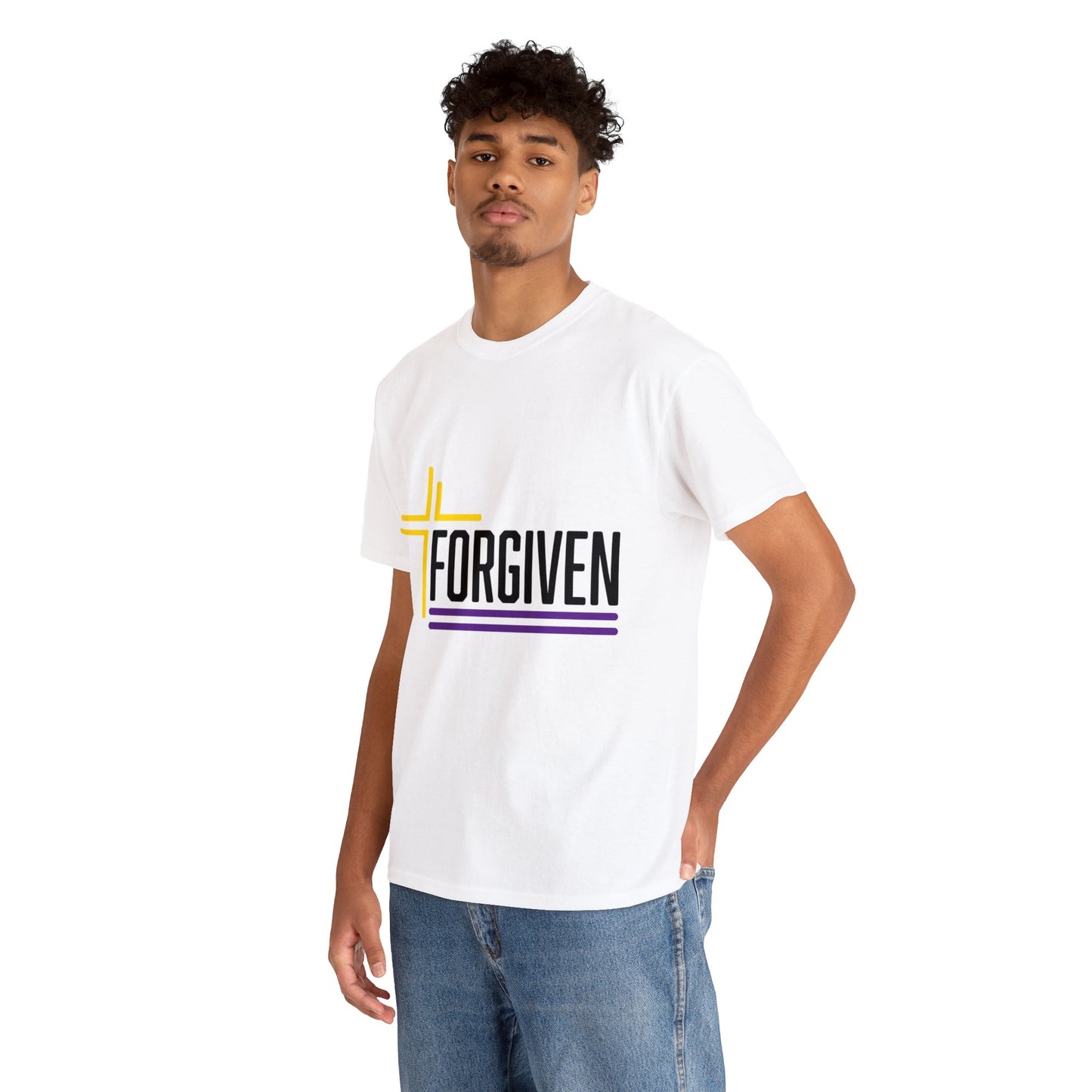 Unisex "Forgiven" Heavy Cotton Tee