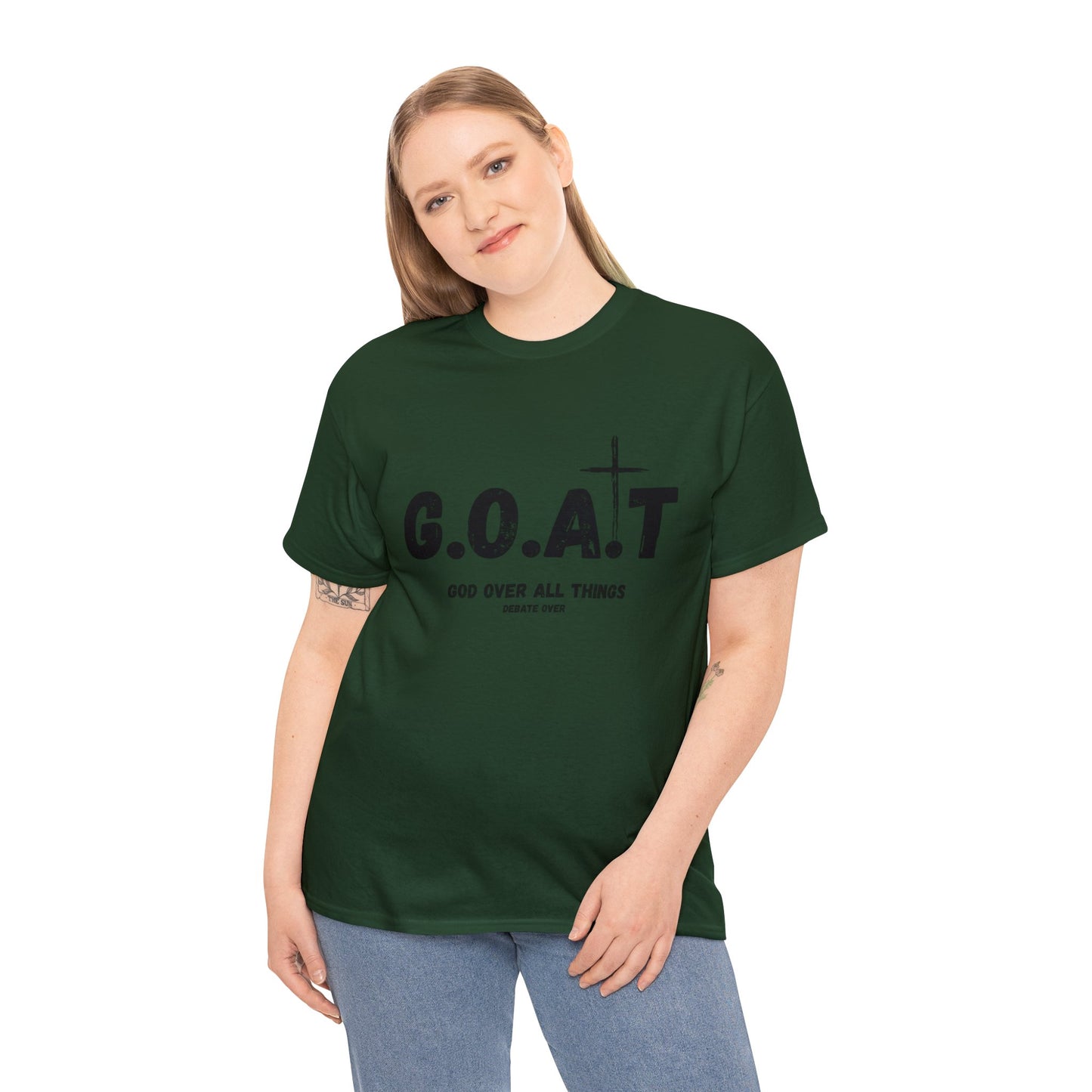 "GOAT" Unisex Heavy Cotton Tee