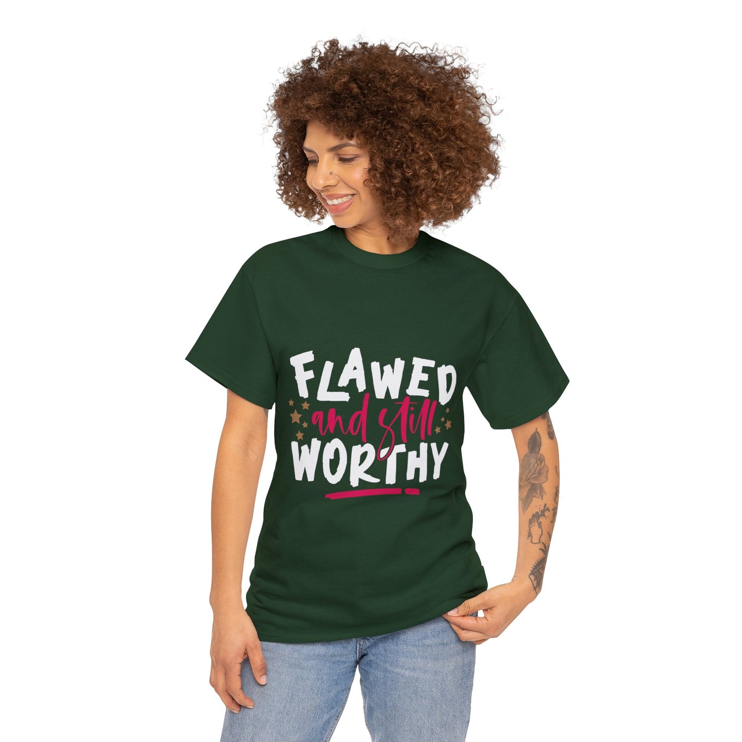 Unisex "Worthy" Cotton Tee