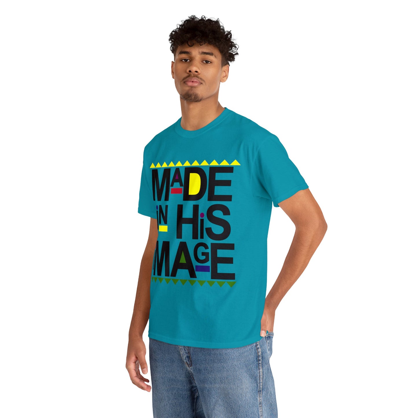 Unisex "In His Image" Cotton Tee