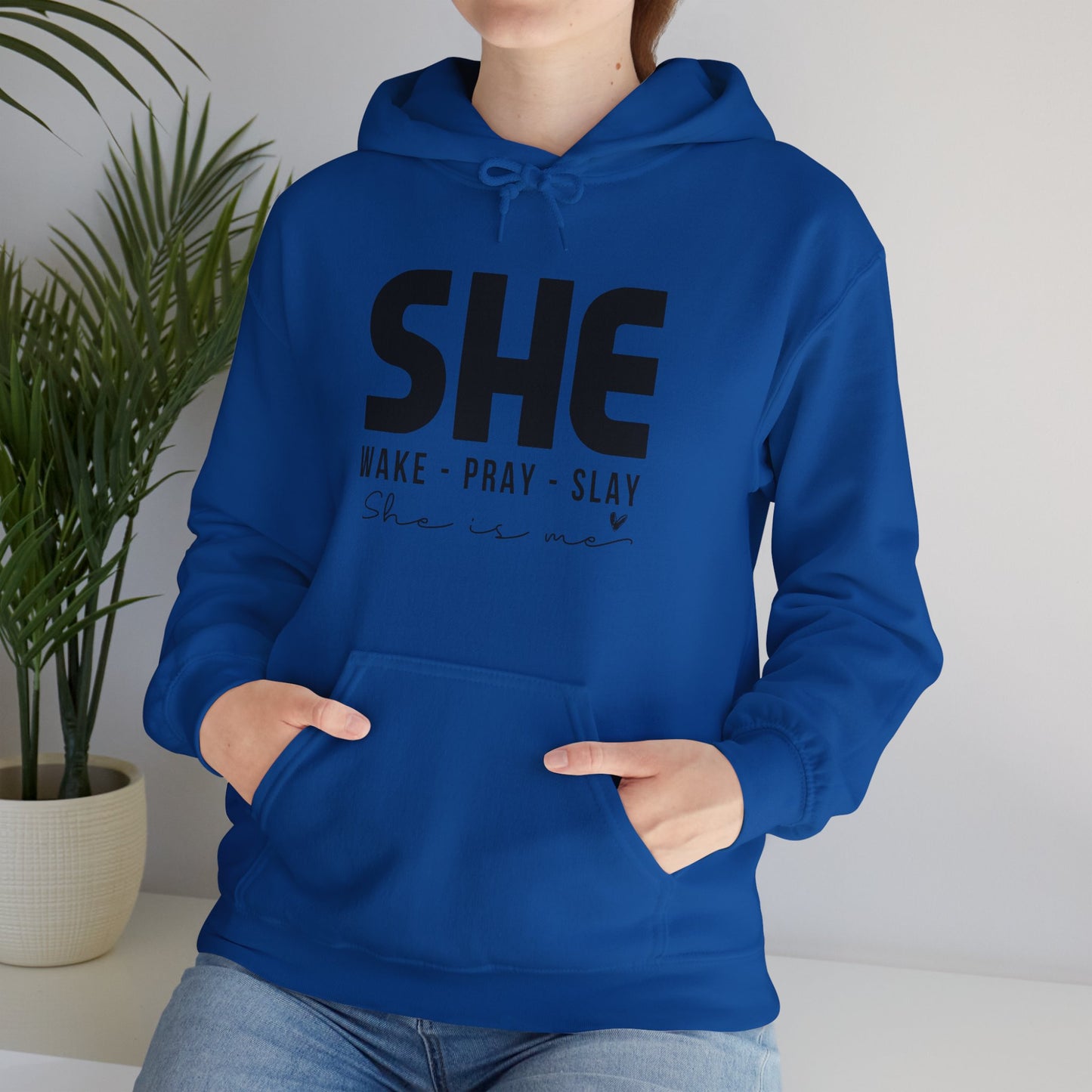 "She" Unisex Heavy Blend™ Hooded Sweatshirt