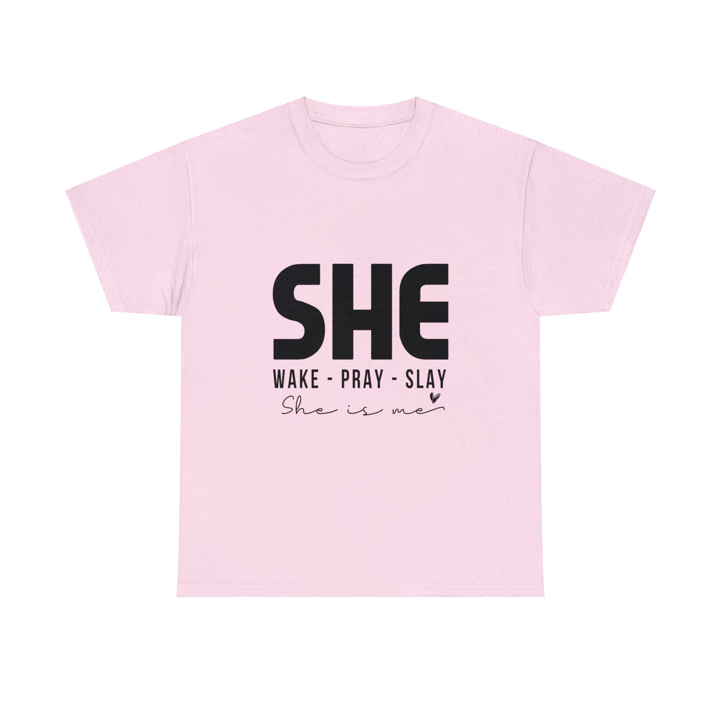 "She" Unisex Heavy Cotton Tee