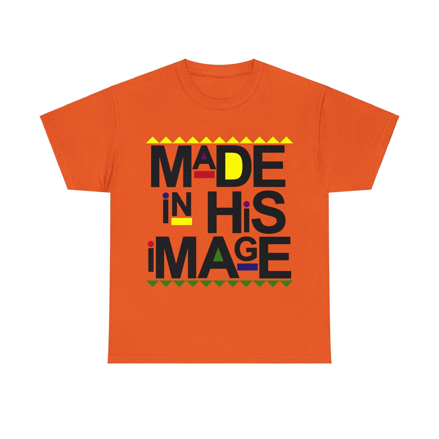 Unisex "In His Image" Cotton Tee