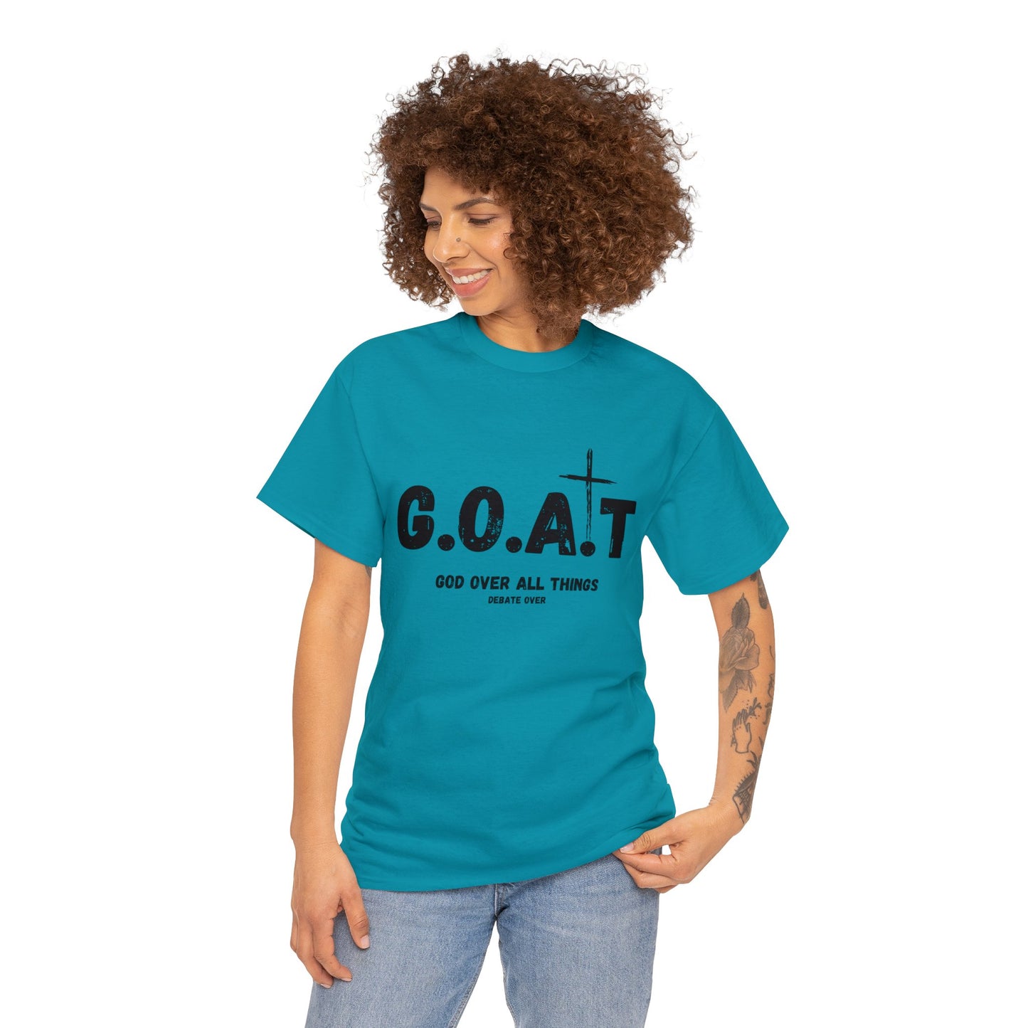 "GOAT" Unisex Heavy Cotton Tee