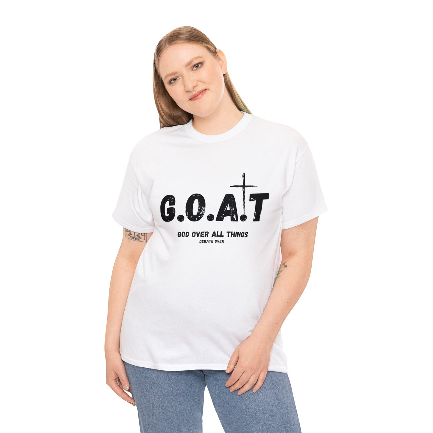 "GOAT" Unisex Heavy Cotton Tee