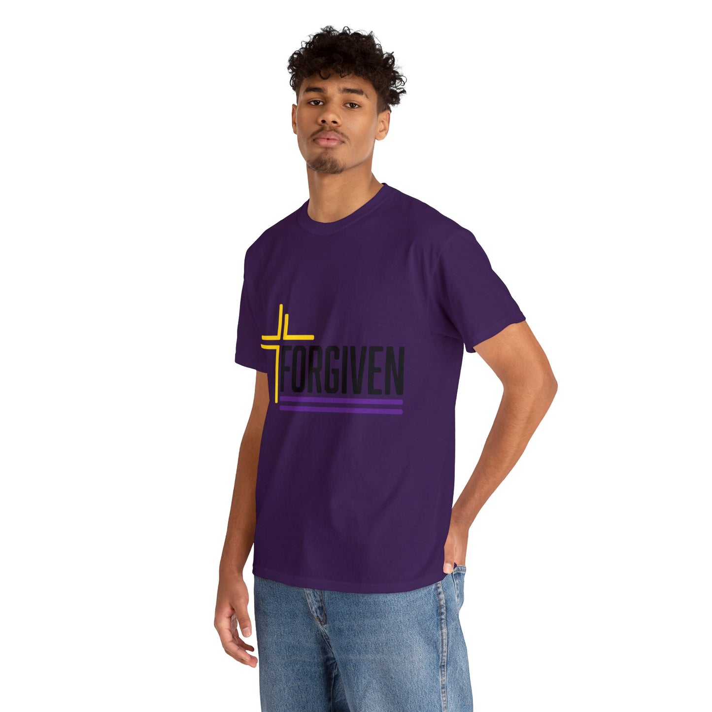 Unisex "Forgiven" Heavy Cotton Tee