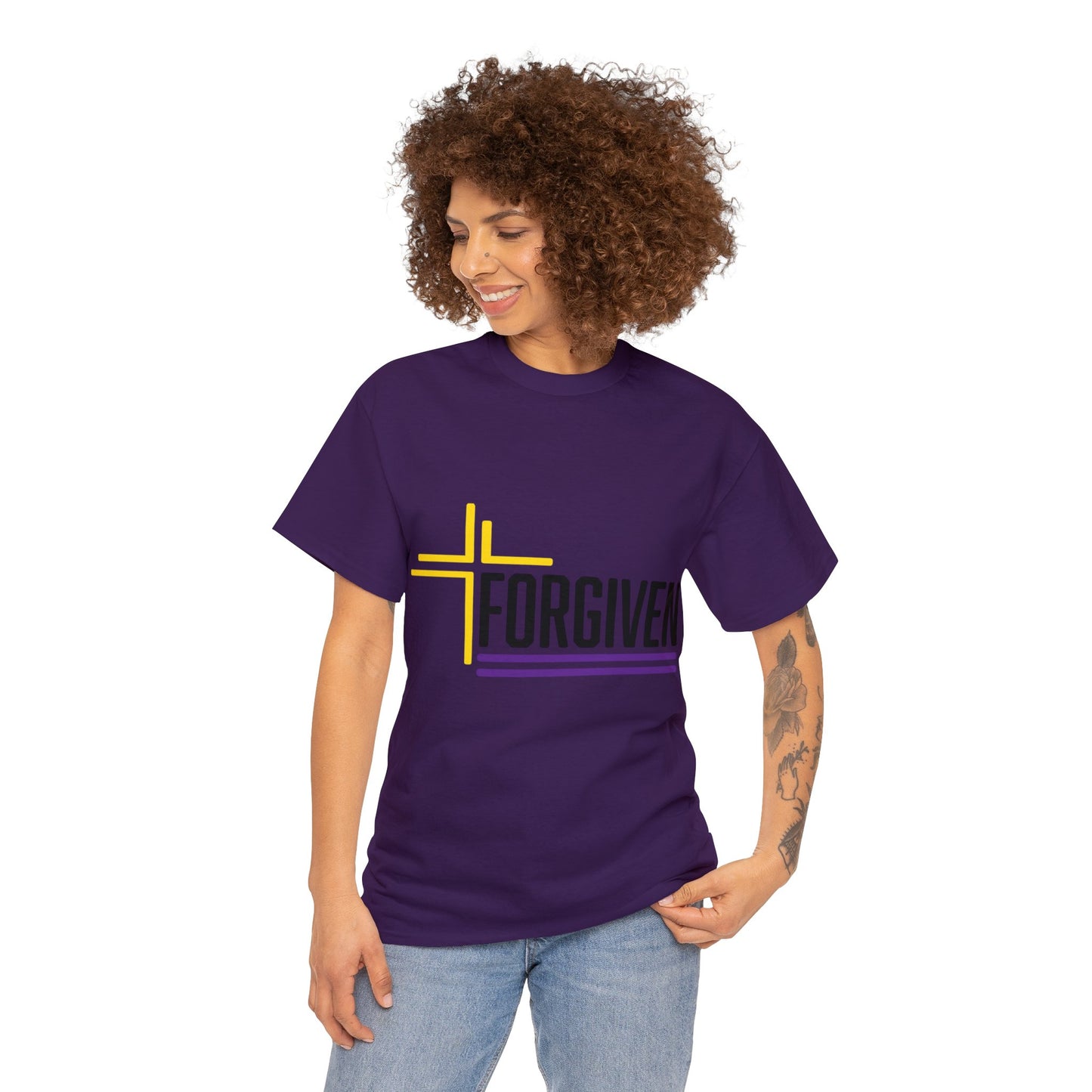 Unisex "Forgiven" Heavy Cotton Tee