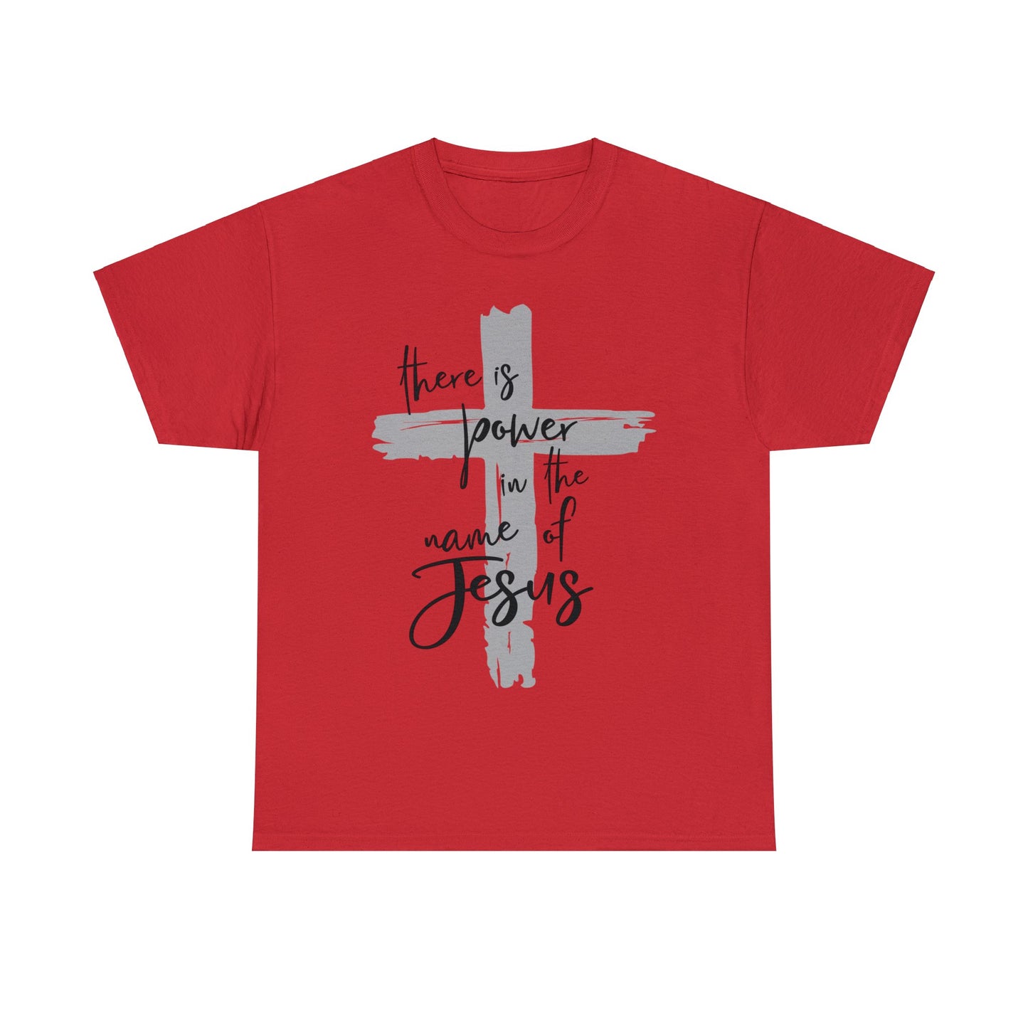 "Power in the Name of Jesus" Unisex Heavy Cotton Tee