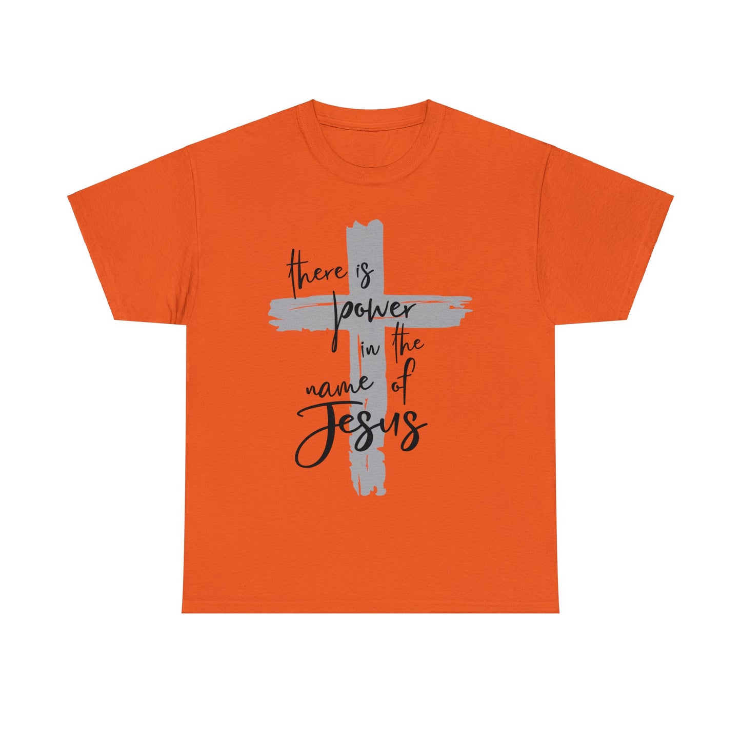 "Power in the Name of Jesus" Unisex Heavy Cotton Tee