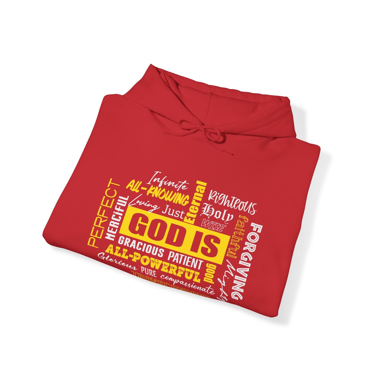 "God is" Unisex Heavy Blend™ Hooded Sweatshirt