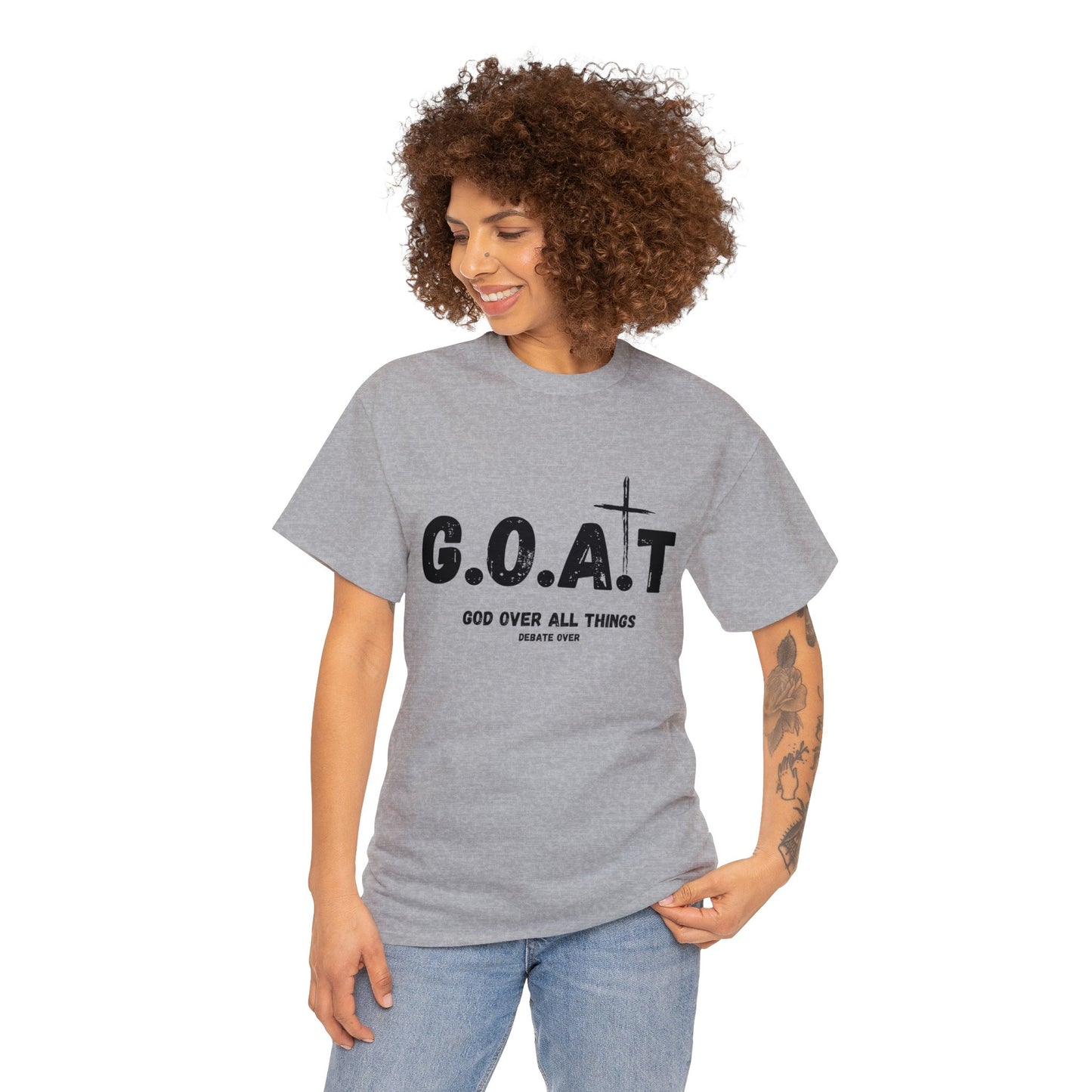 "GOAT" Unisex Heavy Cotton Tee