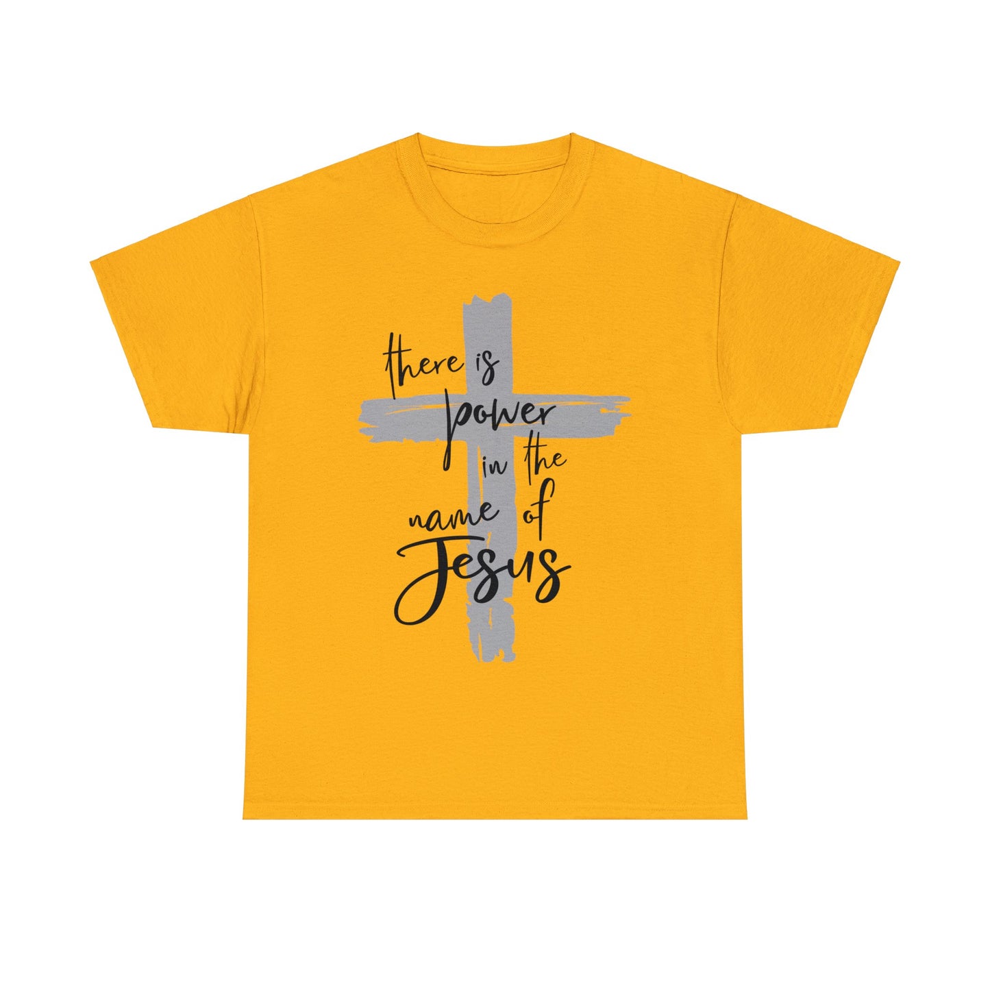 "Power in the Name of Jesus" Unisex Heavy Cotton Tee