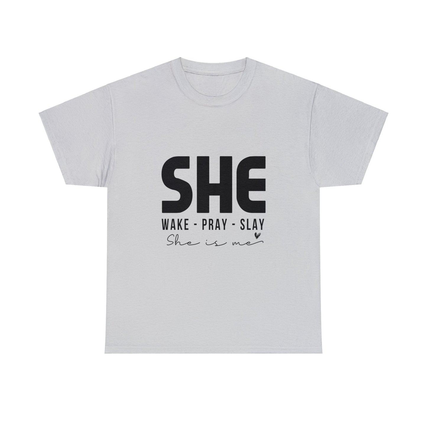 "She" Unisex Heavy Cotton Tee