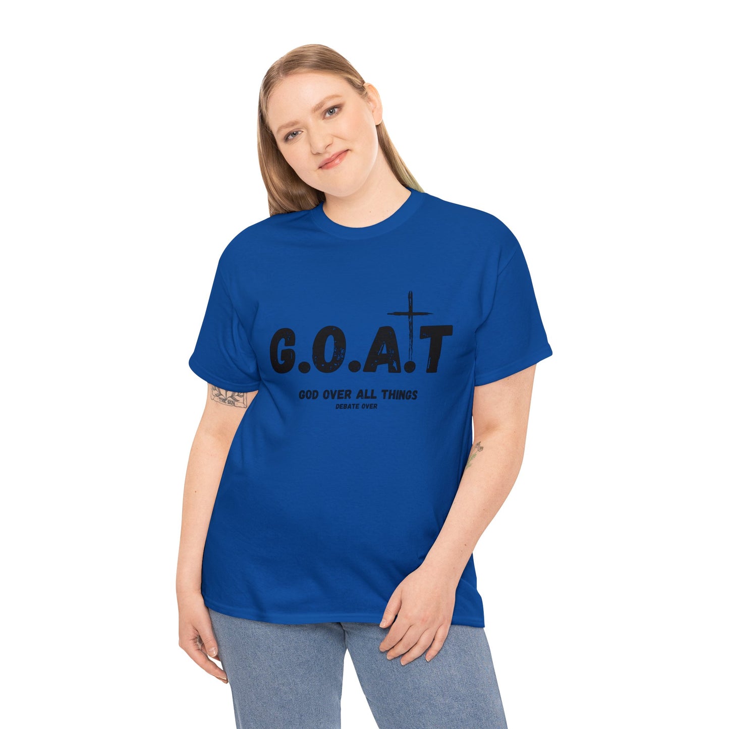 "GOAT" Unisex Heavy Cotton Tee