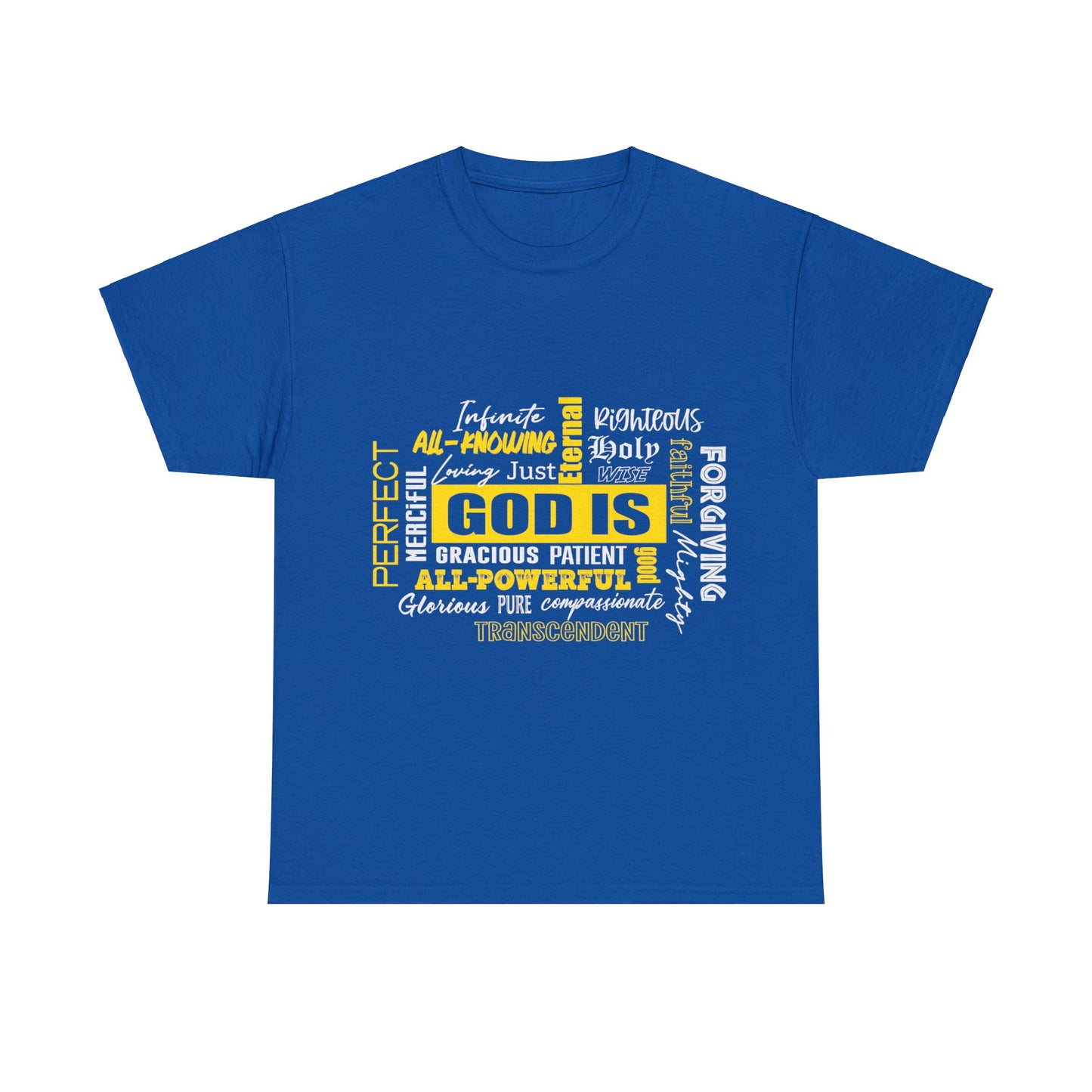 "God is" Unisex Heavy Cotton Tee