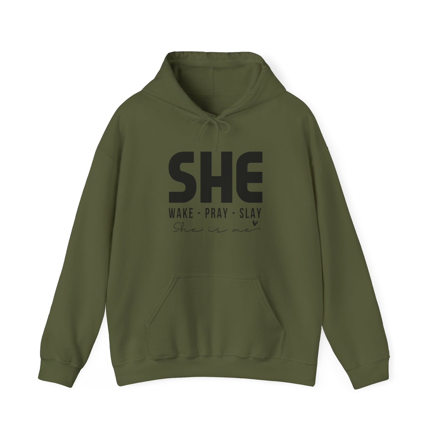 "She" Unisex Heavy Blend™ Hooded Sweatshirt