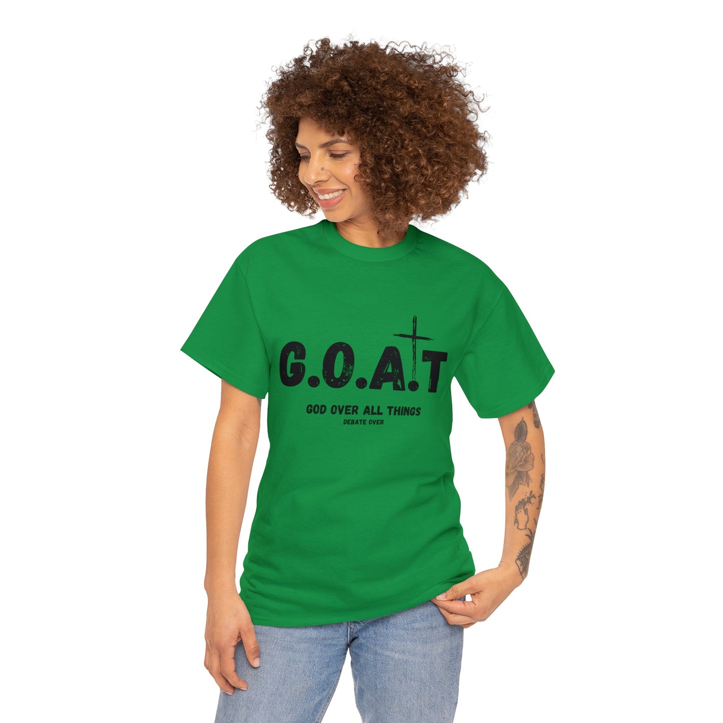 "GOAT" Unisex Heavy Cotton Tee