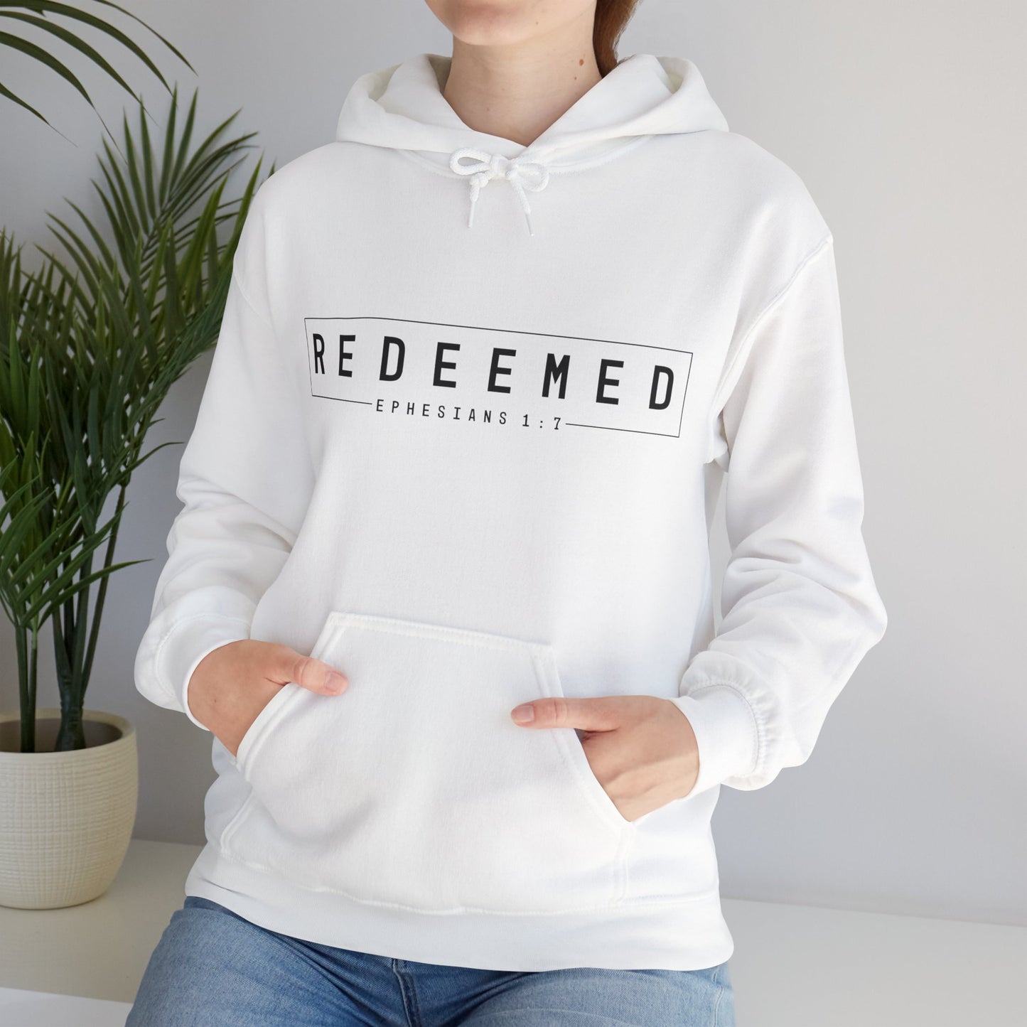 "Redeemed" Unisex Heavy Blend™ Hooded Sweatshirt