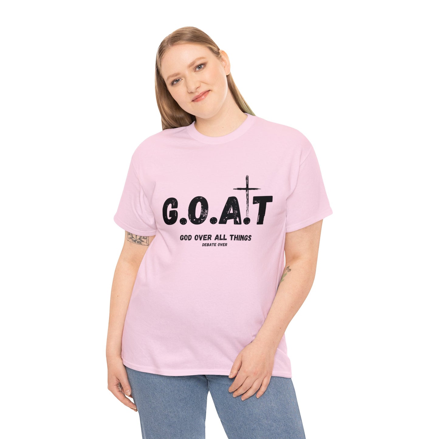 "GOAT" Unisex Heavy Cotton Tee