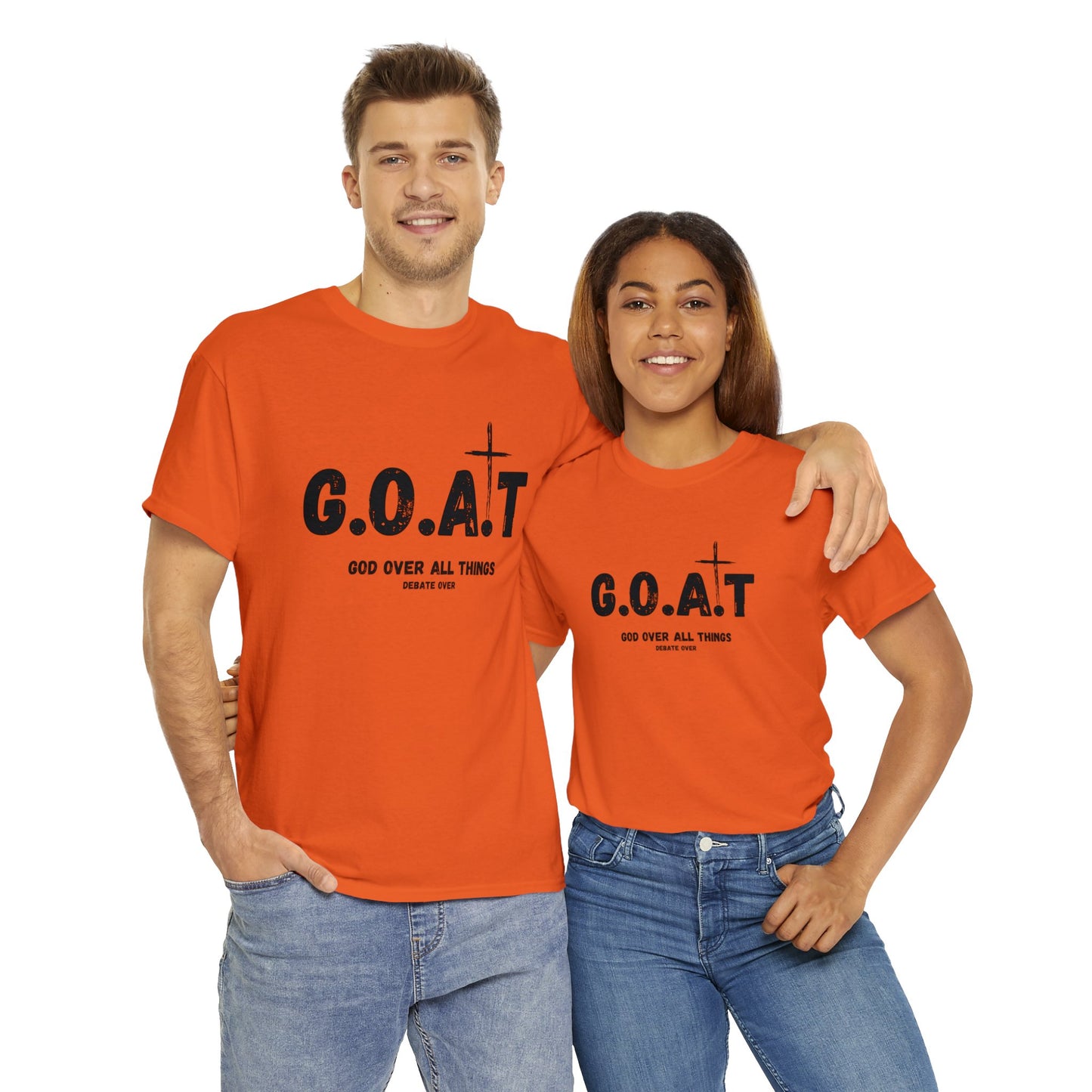 "GOAT" Unisex Heavy Cotton Tee