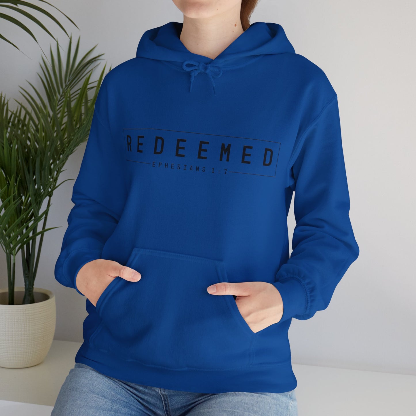 "Redeemed" Unisex Heavy Blend™ Hooded Sweatshirt