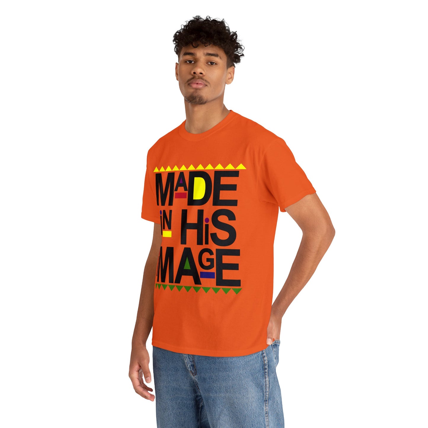 Unisex "In His Image" Cotton Tee