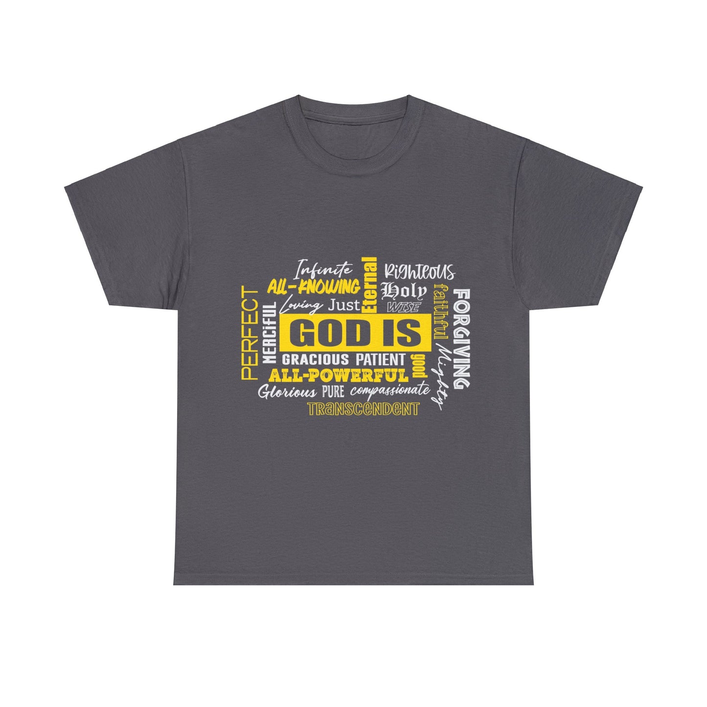 "God is" Unisex Heavy Cotton Tee