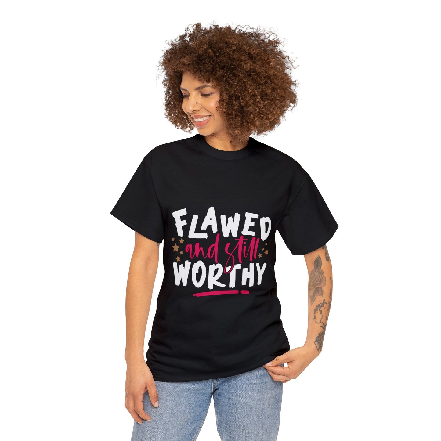 Unisex "Worthy" Cotton Tee