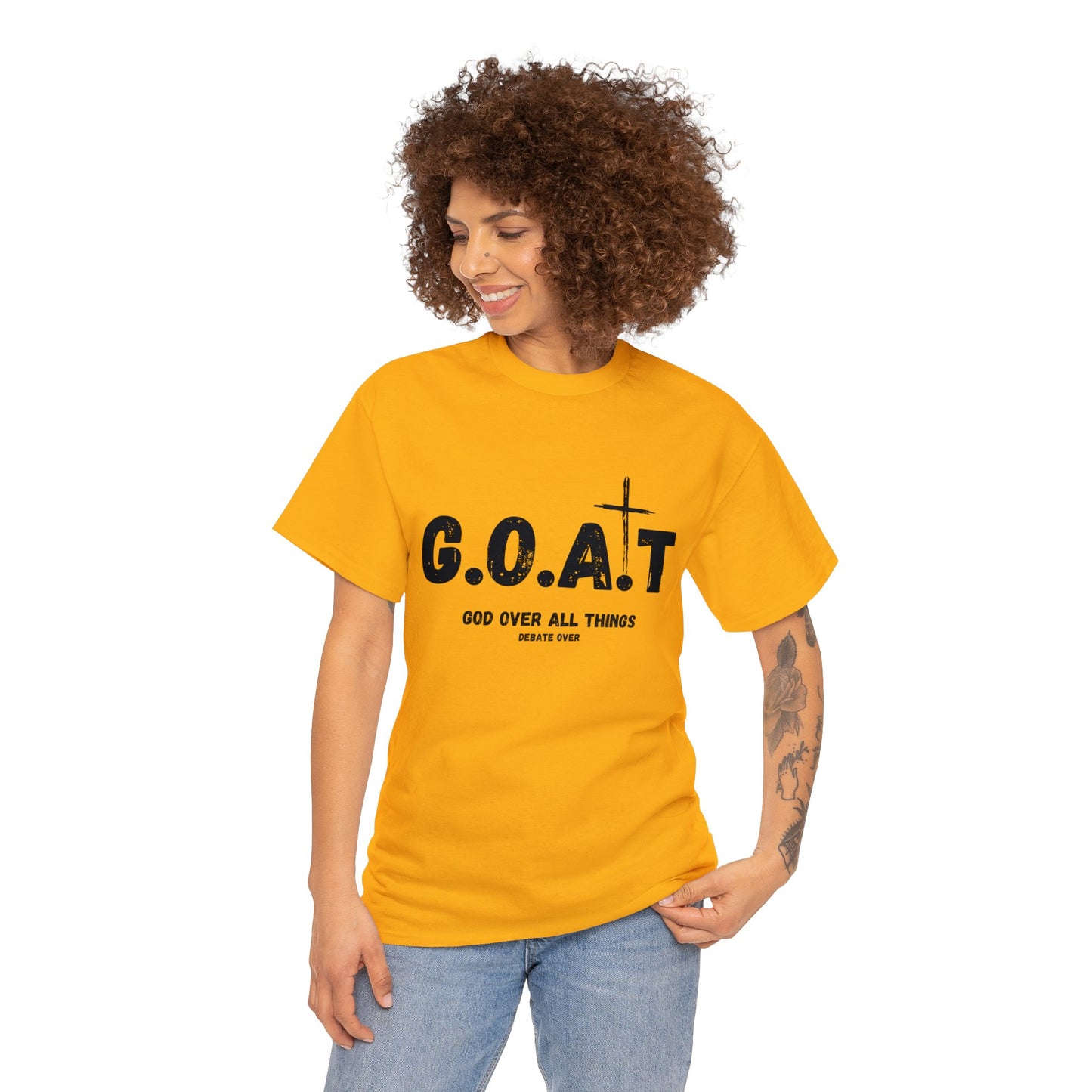 "GOAT" Unisex Heavy Cotton Tee