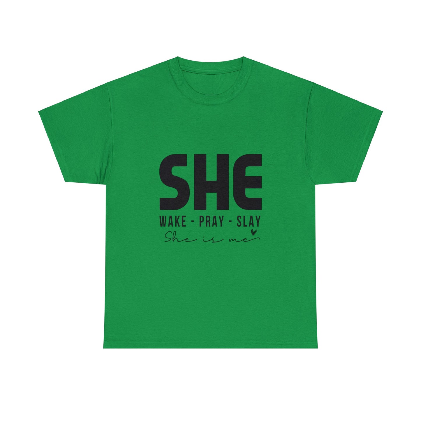 "She" Unisex Heavy Cotton Tee