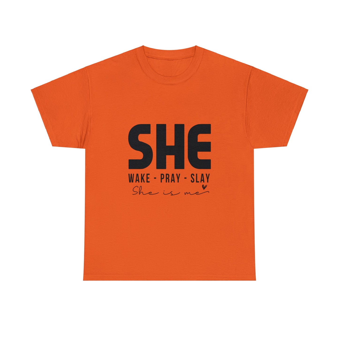 "She" Unisex Heavy Cotton Tee