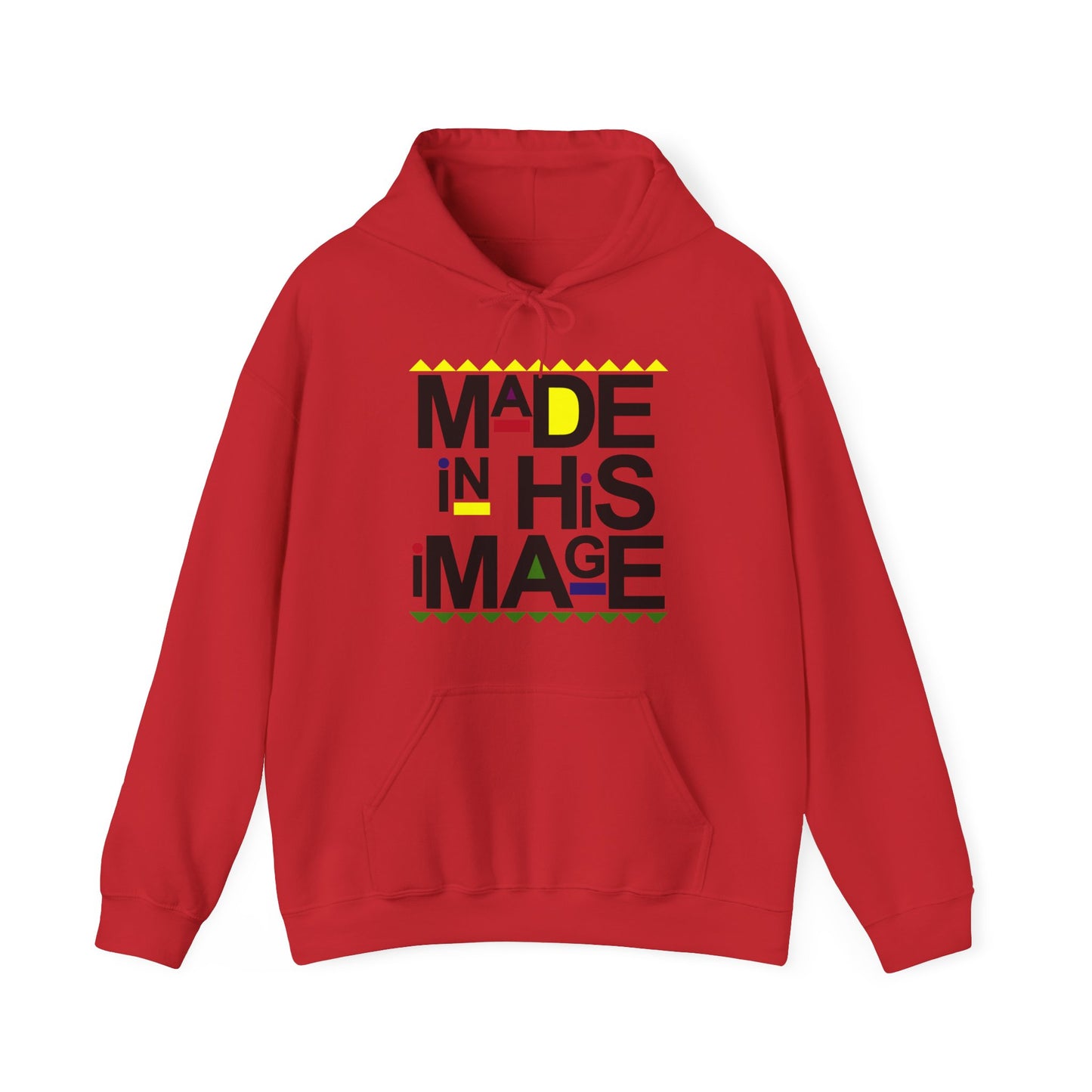 "Made in His Image" Unisex Heavy Blend™ Hooded Sweatshirt