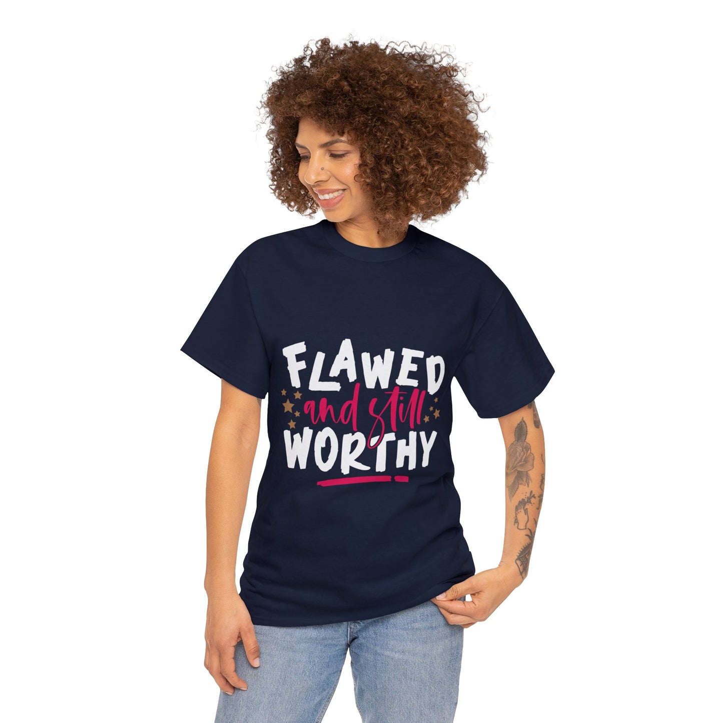 Unisex "Worthy" Cotton Tee