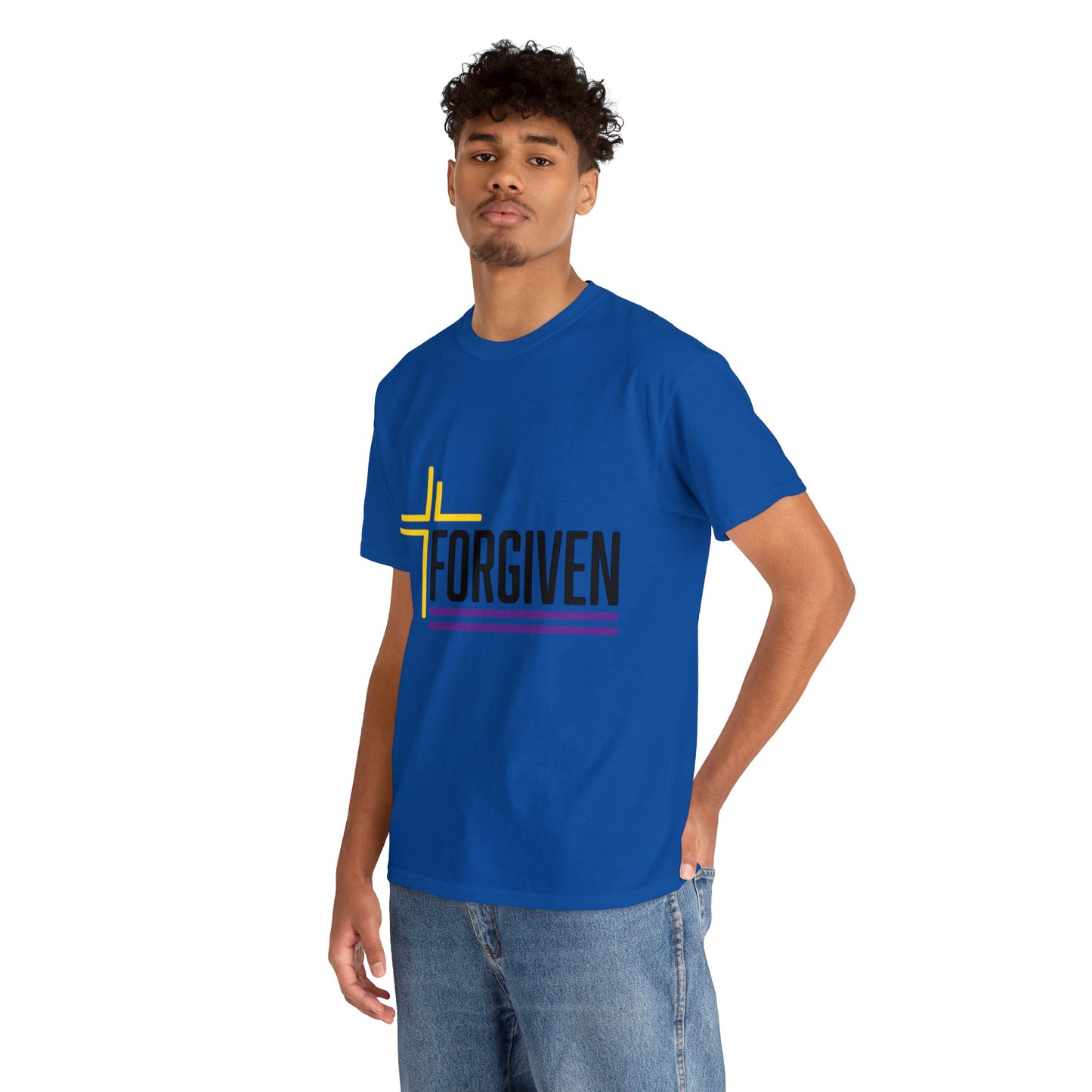 Unisex "Forgiven" Heavy Cotton Tee