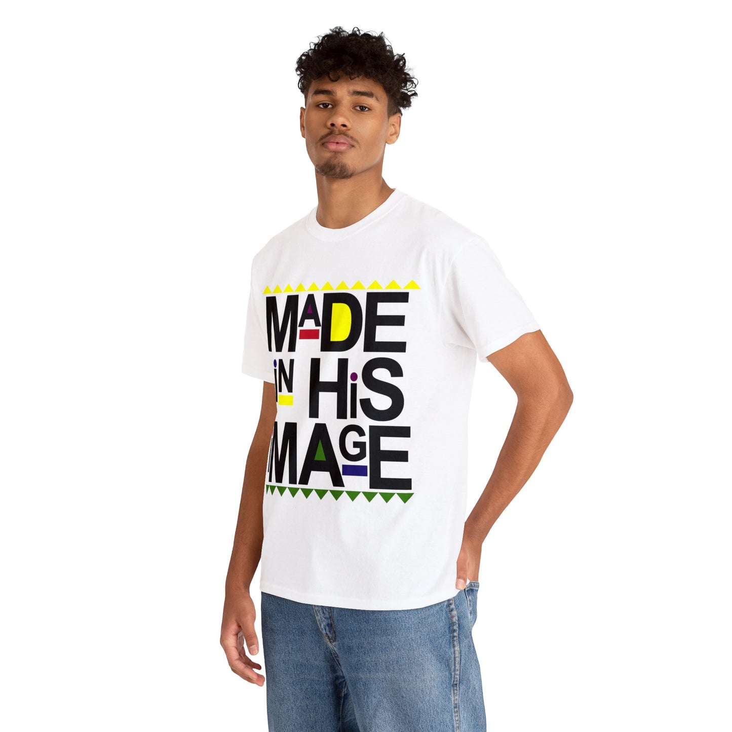 Unisex "In His Image" Cotton Tee