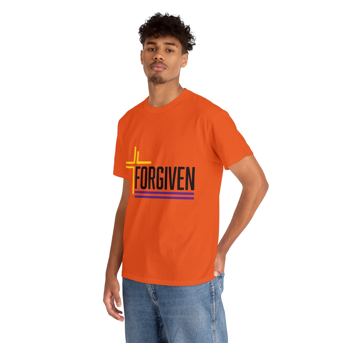 Unisex "Forgiven" Heavy Cotton Tee