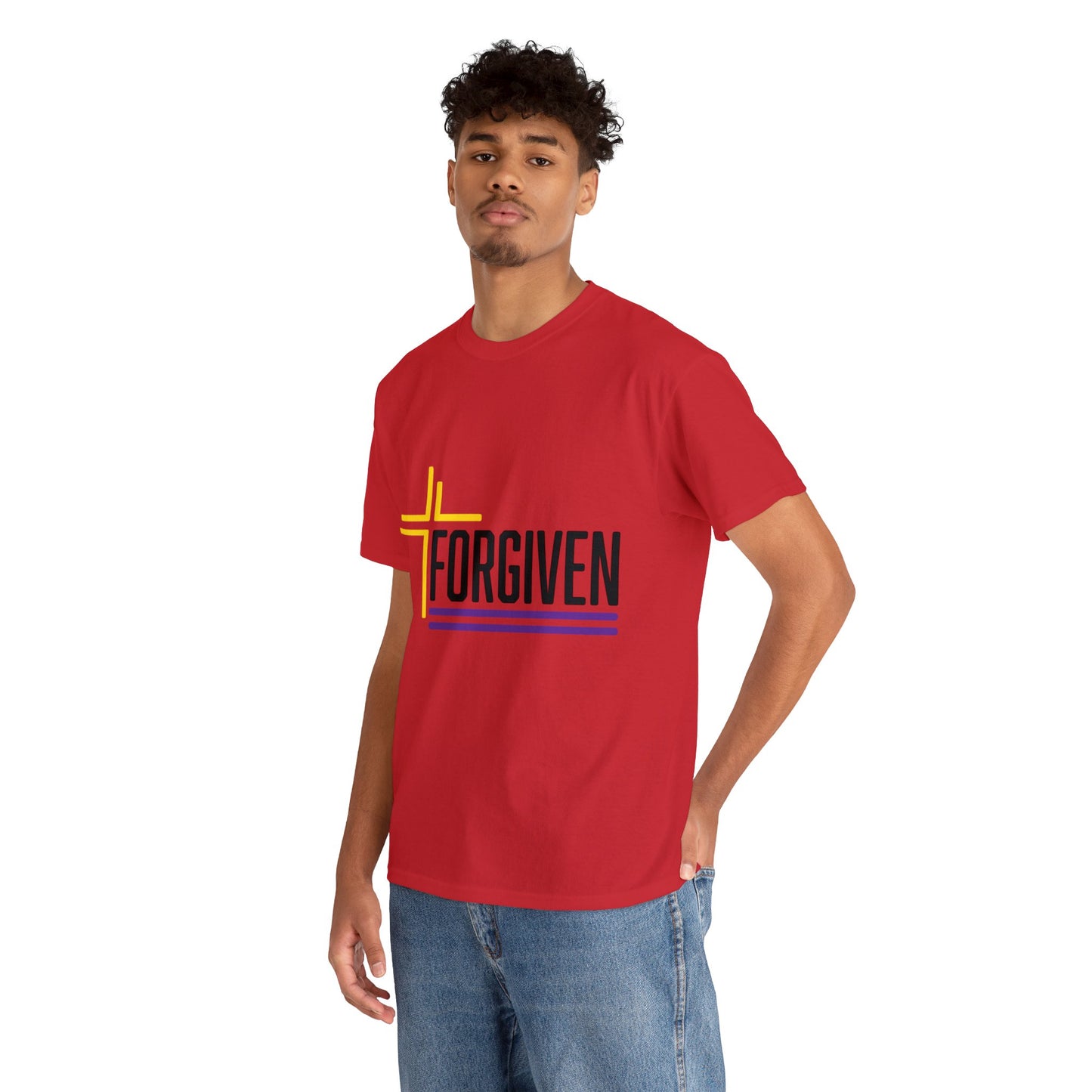 Unisex "Forgiven" Heavy Cotton Tee