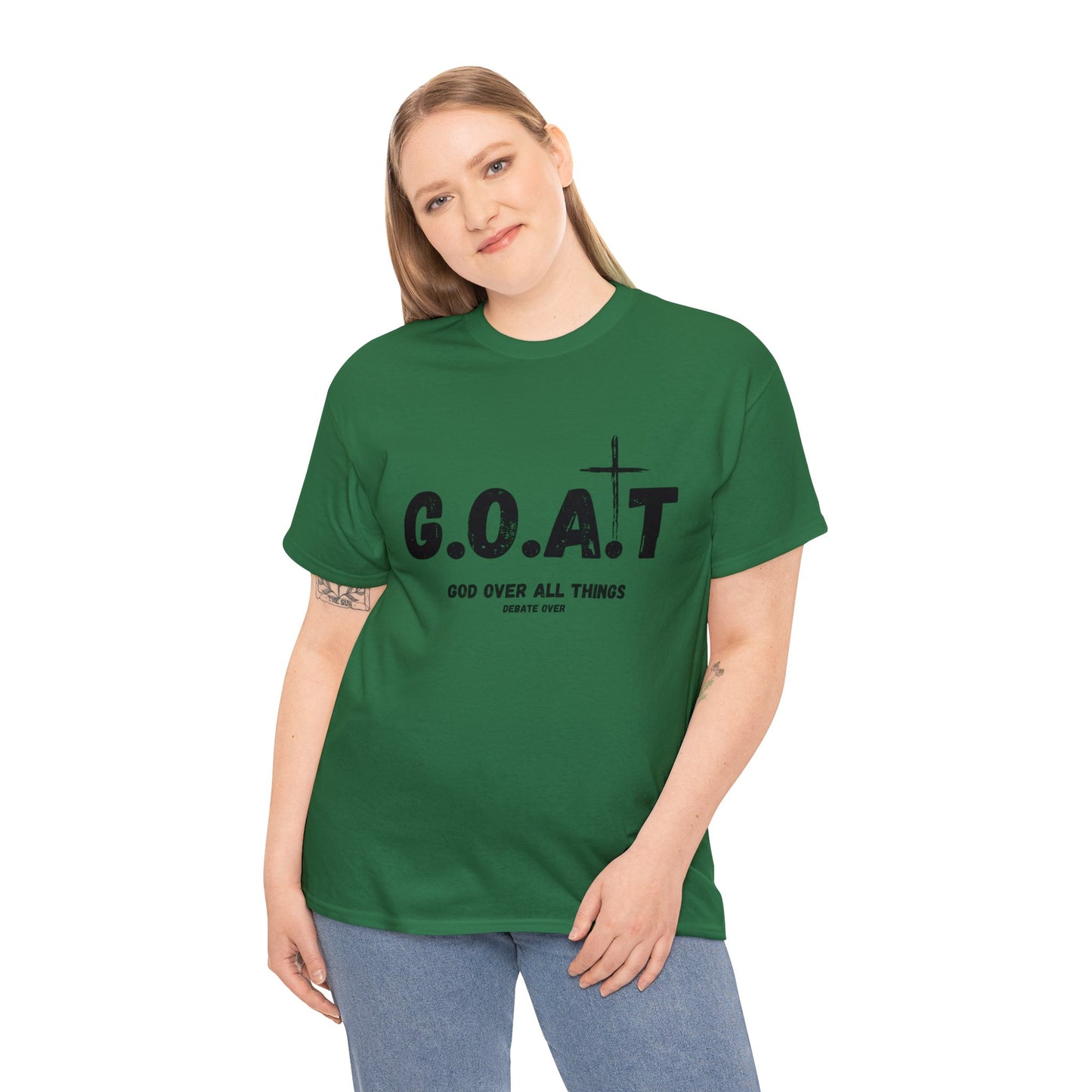 "GOAT" Unisex Heavy Cotton Tee